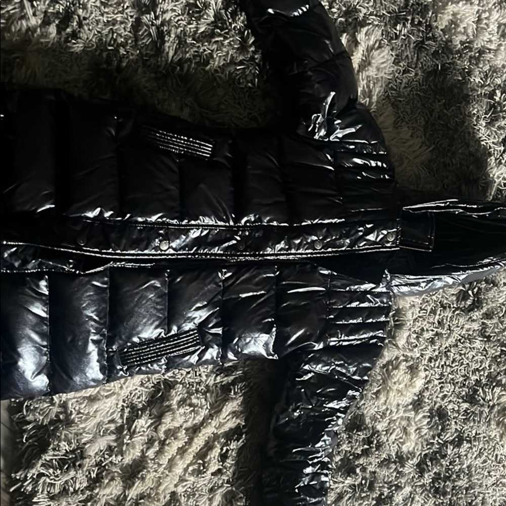 Girls sz 10 black knee length appaman coat